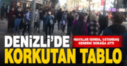 Havalar ısındı, Denizliler sokağa akın etti