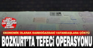 Bozkurt’ta tefeci operasyonu
