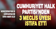 CHP Denizli’de belediye meclis üyesi 3 isim partiden istifa ettiğini açıkladı