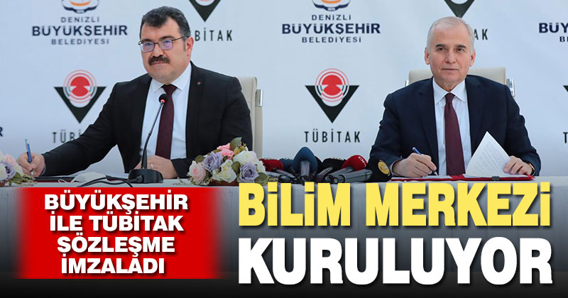 Ege’nin ilk ve tek bilim merkezi için imzalar atıldı