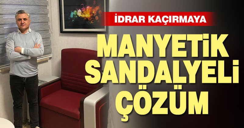 İdrar kaçırmaya ‘manyetik sandalye’li çözüm