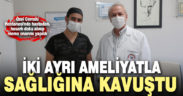 Aynı ameliyatta iki ayrı meme operasyonu başarıyla yapıldı