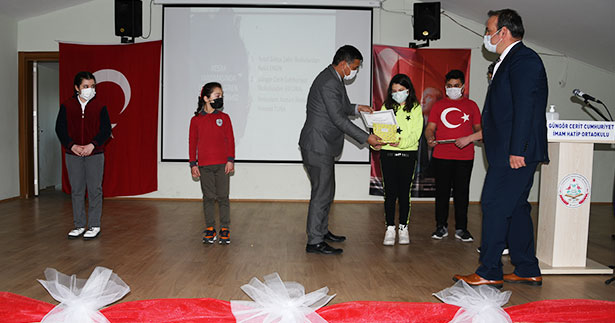 Buldan’da İstiklal Marşı’nın kabulü kutlandı