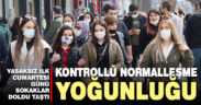 Kısıtlama kalktı Denizlililer sokağa akın etti