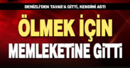 Denizli’den Tavas’a ziyarete gitti, kendini astı