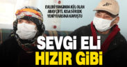 Abay çiftinin evini kül eden yangının yaralarını Büyükşehir Sevgi Eli sardı