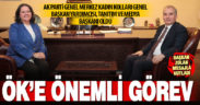 Ak Parti Denizli Milletvekili Nilgün Ök’e genel merkezde önemli iki görev