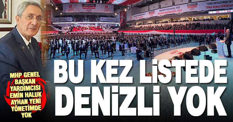 MHP’nin Merkez Yönetim Kurulunda 36 isim değişti: Genel Başkan Yardımcısı Emin Haluk Ayhan listeye alınmadı