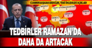 Cumhurbaşkanı Erdoğan’dan kabine toplantısı sonrası yeni önlem açıklaması