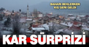 Denizli baharı bekliyor, Çameli kara kışı yaşıyor