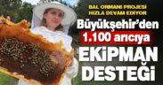 Büyükşehir 1.100 arıcıya ekipman desteği verecek