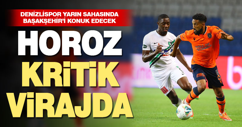 Denizlispor, yarın Başakşehir’i konuk edecek