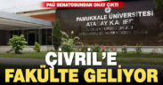 Çivril’e ziraat fakültesi kuruluyor