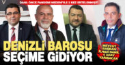 Denizli Barosu seçime gidiyor