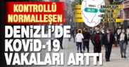 Denizli’deki koronavirüs vaka sayısı, geçen haftaya göre arttı