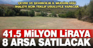 Denizli’de 41.5 milyon TL’ye satılık 8 arsa