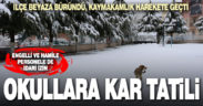 Çameli’de okullara kar tatili