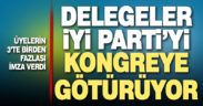 Delegeler İYİ Parti Pamukkale’yi kongreye götürüyor