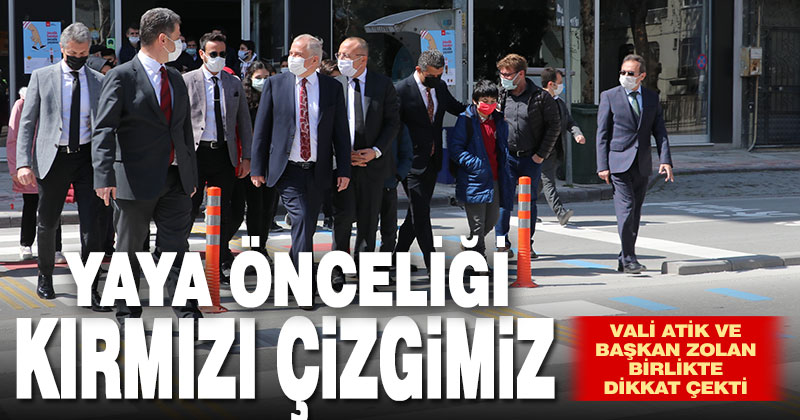 Denizli’de “Yaya Önceliği Kırmızı Çizgimizdir” etkinliği düzenlendi
