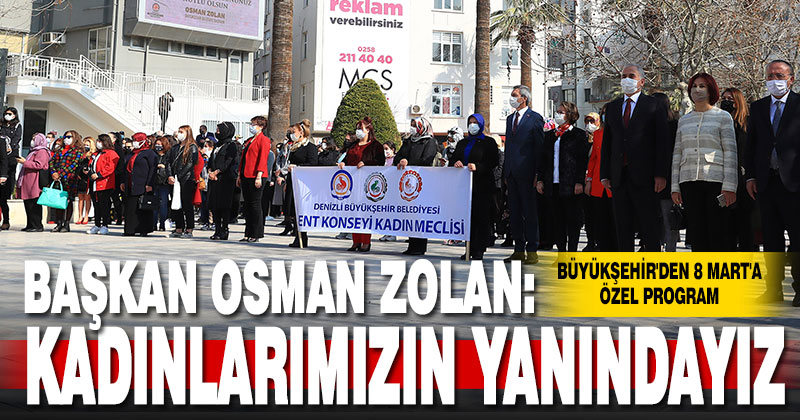Büyükşehir’den 8 Mart’a özel program