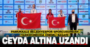 Pamukkale Belediyespor’a altın madalya geldi