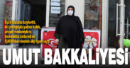 İki çocuk annesi engelli Sabriye, bakkal dükkanıyla hayata tutundu