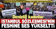 Denizli’deki kadın örgütlerinden İstanbul Sözleşmesi’nin fesih kararına tepki