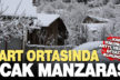Çameli’de mart ortasında ocak ayı manzaraları