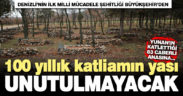 Denizli’nin ilk milli mücadele şehitliği Büyükşehir’den