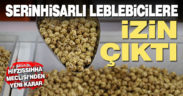 Serinhisarlı leblebicilere uzun çalışma izni çıktı
