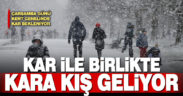 Çarşamba günü Denizli genelinde kar bekleniyor