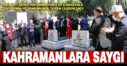 18 Mart Şehitleri Anma Günü ve Çanakkale Zaferi’nin yıldönümünde tören düzenlendi