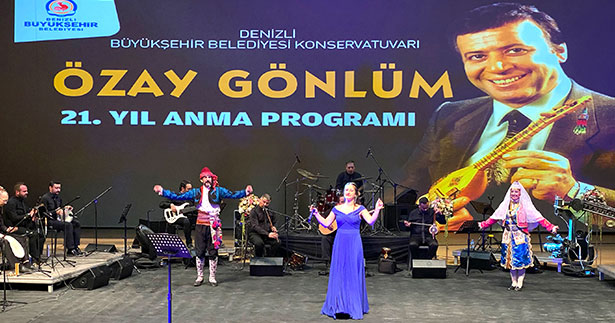Büyükşehir’den Özay Gönlüm’e vefa konseri