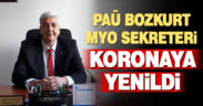 PAÜ’de yüksekokul sekreteri koronaya yenildi