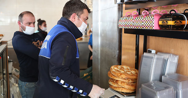 Merkezefendi’de fırınlara ramazan denetimi