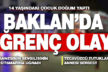 Baklanda iğrenç olay. 14 yaşındaki çocuk doğum yaptı