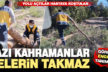 Ambulans çalışanlarından alkışlanacak hareket