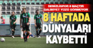Denizlispor, üst üste 8. maçını kazanamadı