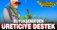 Büyükşehir’den üreticiye destek