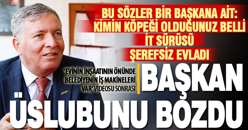 Honaz Belediye Başkanı Kepenek sosyal medyada kontrolü kaybetti: İt sürüsü, şerefsiz evladı
