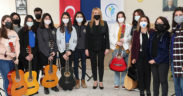 Merkezefendi’den öğrencilere hediye enstrüman