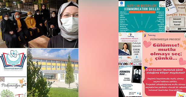 Merkezefendi’de Psikomedya Etwinning Projesi