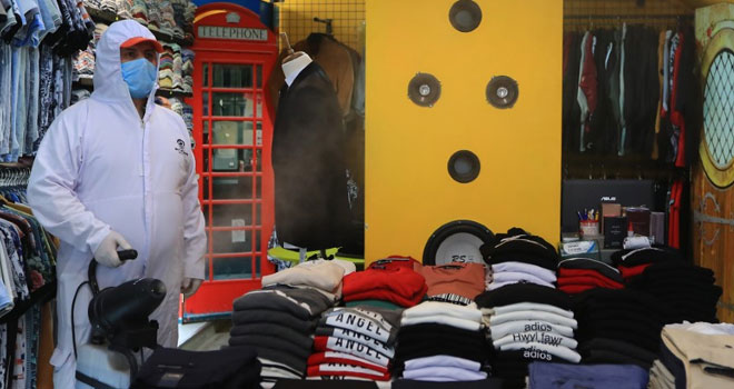 Büyükşehir’de dezenfekte çalışmaları sürüyor