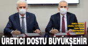 Büyükşehir ile DTB arasında Denizli Merkez Lisanslı Depoculuk Tesisi yapımı için protokol imzalandı