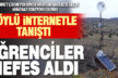 İnternet çekmeyen köye muhtar mini baz istasyonu kurdu, köylü internetle tanıştı