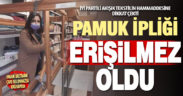 İYİ Parti İl Başkanı Akışık tekstilin hammaddesine dikkat çekti
