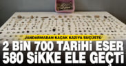 Kaçak kazı yapan 2 kişi suçüstü yakalandı