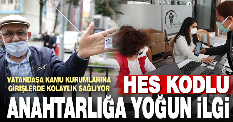 Merkezefendi’nin HES kodlu anahtarlığına yoğun ilgi