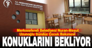Nuran-Mesut Uzunoğlu Gündüz Çocuk Bakımevi’nde ön kayıtlar başladı