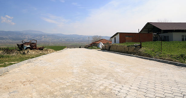 Karakovalılar tozdan ve çamurdan kurtuldu